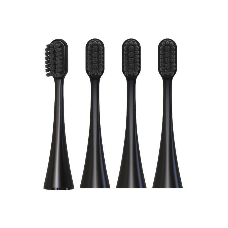 Brs - Đầu Bàn Chải Điện Locknlock, Electric Toothbrush Head 4Pcs - Màu Đen - ENR636_BRS, , large image number null